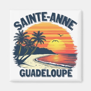 Magnet Sainte-Anne Guadeloupe Sonnenuntergang Ma