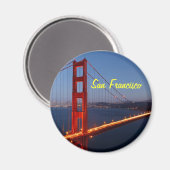 Magnet San Francisco (Vorderseite/Rückseite)