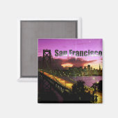 Magnet San Francisco (Vorderseite/Rückseite)