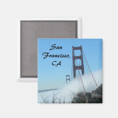 Magnet - San Francisco, Golden Gate Bridge (Vorderseite/Rückseite)