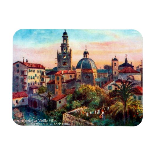 Magnet - San Remo, Italien (Horizontal)