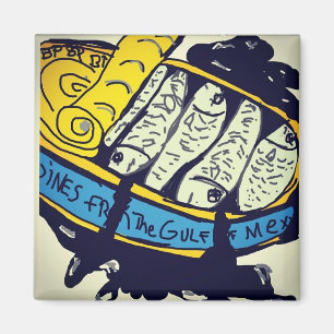 Magnet: SARDINEN VOM GOLF VON MEXIKO Magnet