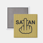 Magnet Satan Drehe (Vorderseite/Rückseite)