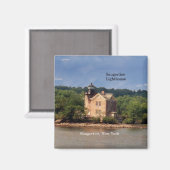 Magnet Saugerties Lighthouse (Vorderseite/Rückseite)