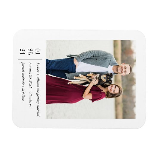 Magnet Save the Date (Horizontal)