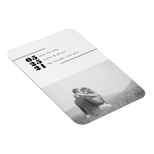 Magnet Save the Date (Rechte Seite)