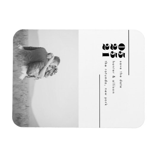 Magnet Save the Date (Horizontal)
