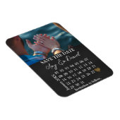 Magnet Save the Date Kalender (Rechte Seite)