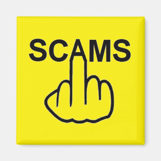 Magnet Scams Gedreht (Vorne)