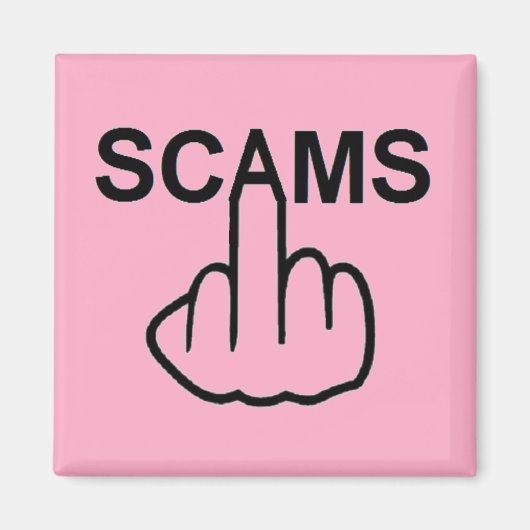 Magnet Scams Gedreht (Vorne)