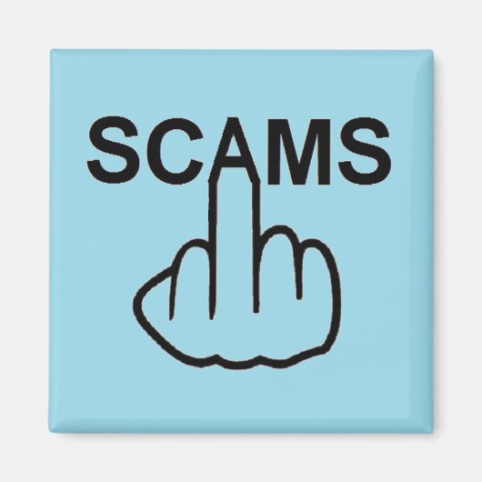Magnet Scams Gedreht (Vorne)