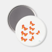 Magnet/Schmetterlinge Magnet (Vorderseite/Rückseite)