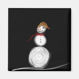 Magnet-Schneemann Magnet