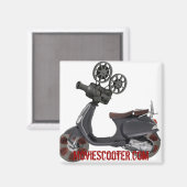 Magnet Scooter (Vorderseite/Rückseite)