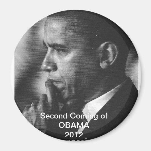 Magnet "Second Coming" von Präsident Barack Obama (Vorne)