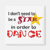 Magnet "Sei ein Star" (Vorne)