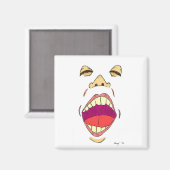 Magnet "Shout" (Vorderseite/Rückseite)