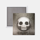 Magnet Skullmoji Vintage (Vorderseite/Rückseite)
