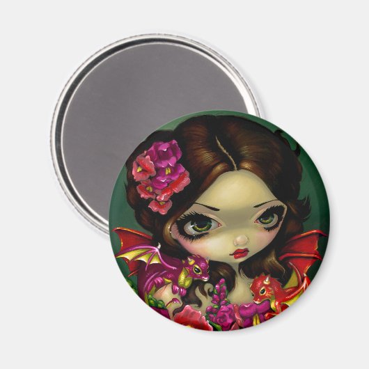 Magnet "Snapdragon Fairy" (Vorderseite/Rückseite)