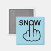 Magnet Snow Dreh (Vorderseite/Rückseite)