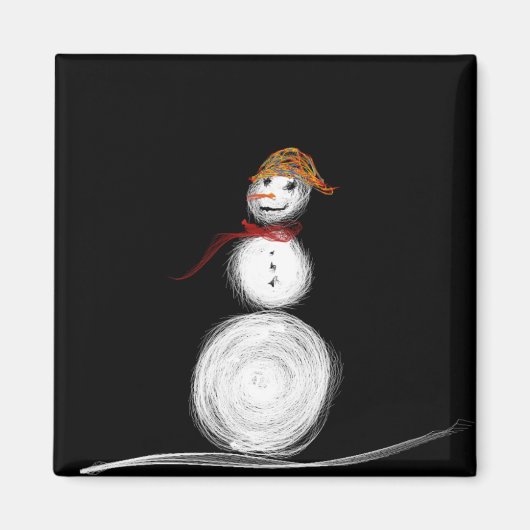Magnet Snowman (Vorne)