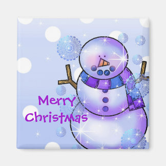Magnet-Snowman Happy Holidays Weihnachten Magnet