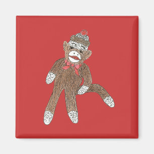 Magnet Sock Monkey