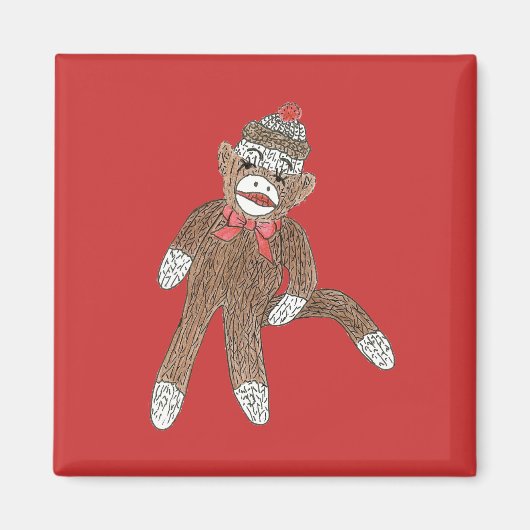 Magnet Sock Monkey (Vorne)