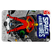 Magnet 'SPACE Adventures' aus den 1960ern (Horizontal)