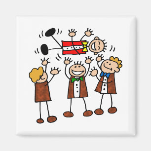 Magnet: Spaß mit den Jungen L Magnet