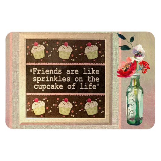 MAGNET SPEZIELLE FREUNDE REICHEN UNSER LEBEN (Horizontal)