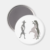 Magnet Spieldoggen (Vorderseite/Rückseite)