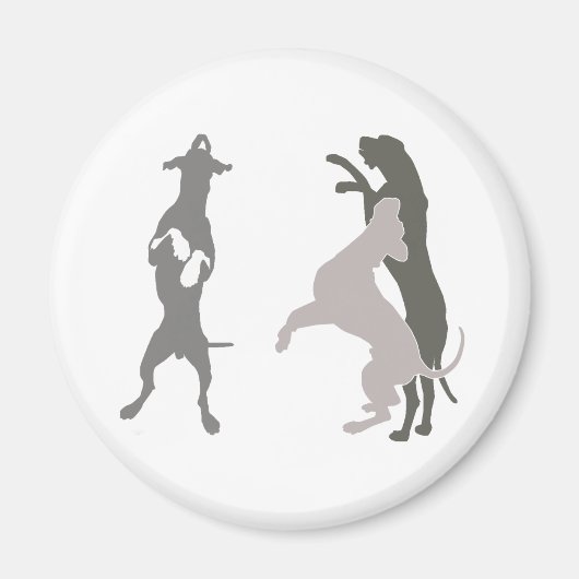 Magnet Spieldoggen (Vorne)