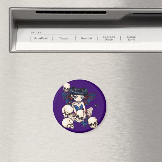 Magnet "Spinnen und Schädel" (In Situ (Geschirrspüler))