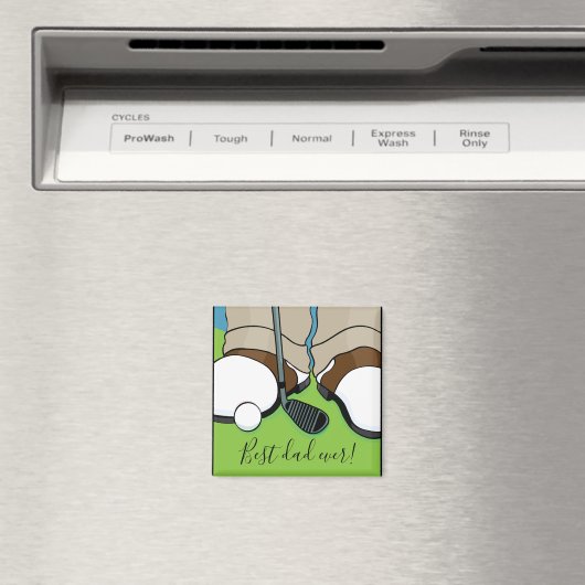 Magnet Square Bester Vater je (In Situ (Geschirrspüler))