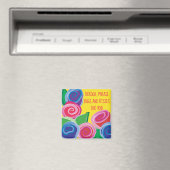 Magnet Square Hugs und Kisses (In Situ (Geschirrspüler))