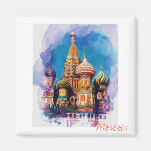 Magnet St.-Basilikum-Kathedralen-Moskaus Russland