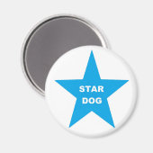 Magnet Star Dog auf Torquios Star (Vorderseite/Rückseite)