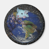 Magnet: Starry World Rat Magnet (Vorne)