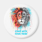 Magnet - Stehe mit deinem Stamm! (Vorne)