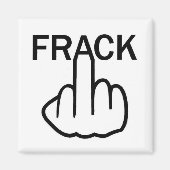 Magnet Stopp Fracking (Vorne)