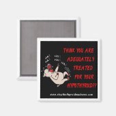 MAGNET - Stoppt den Schilddrüsenkrebs (Vorderseite/Rückseite)