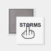 Magnet Storms Gedreht (Vorderseite/Rückseite)