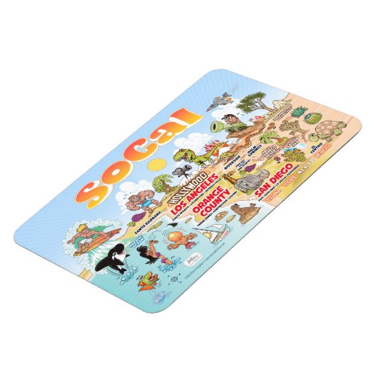 Magnet Südkalifornien (Linke Seite)