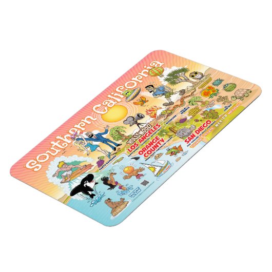 Magnet Südkalifornien (Linke Seite)