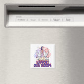 Magnet "Support Our Troops" (In Situ (Geschirrspüler))