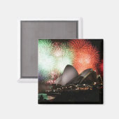 Magnet-Sydney Opernhaus Magnet (Vorderseite/Rückseite)