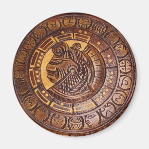 Magnet Symbol des indianischen Kalenders