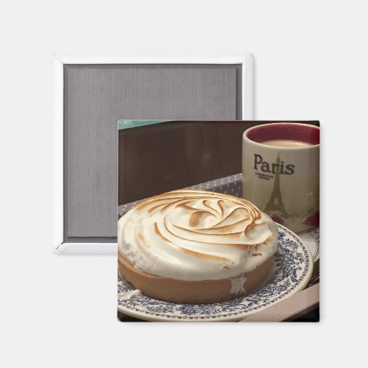 MAGNET - TARTELETTE AU CITRON (Vorderseite/Rückseite)