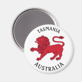 Magnet Tasmanisches Abzeichen (Australien) (Vorderseite/Rückseite)